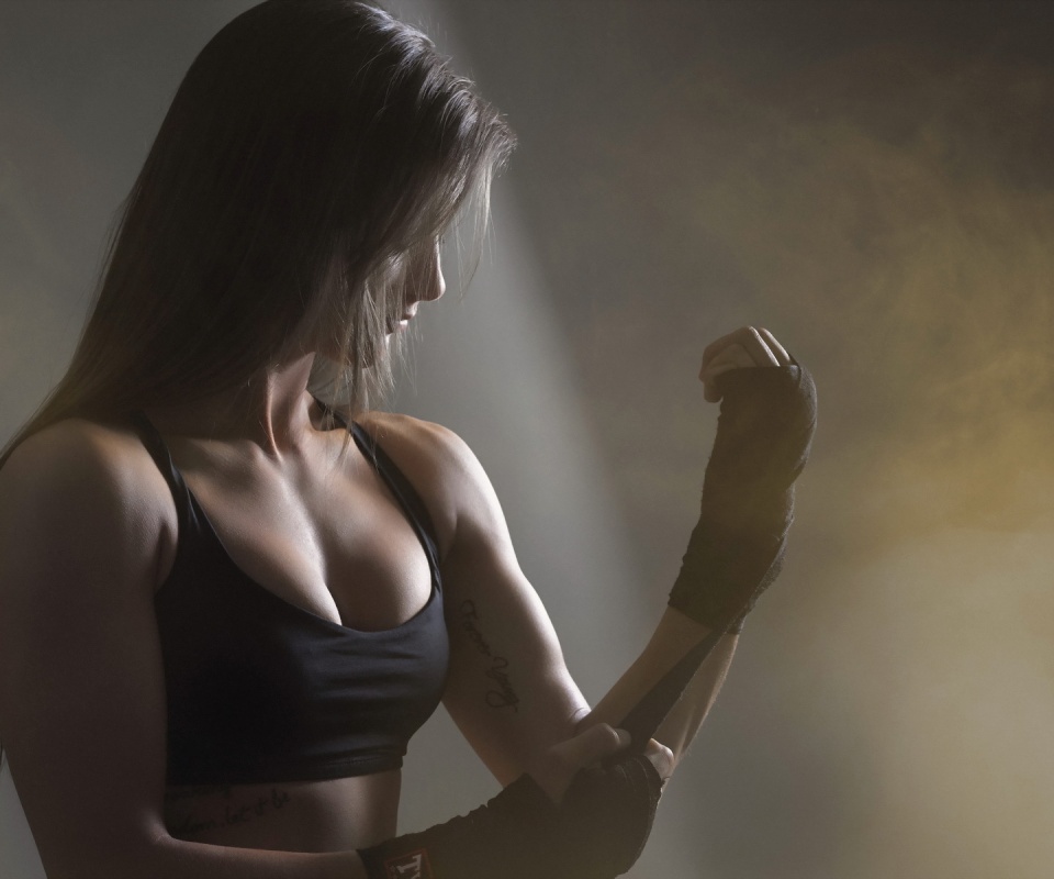 Спортивная девушка обои