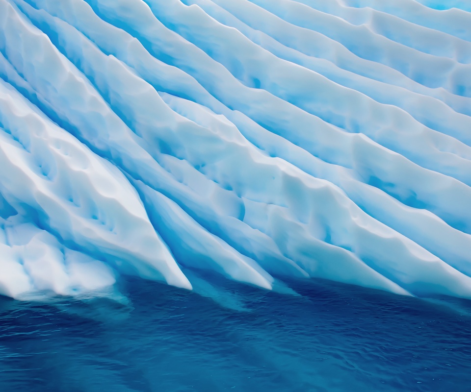 Борозды во льду обои