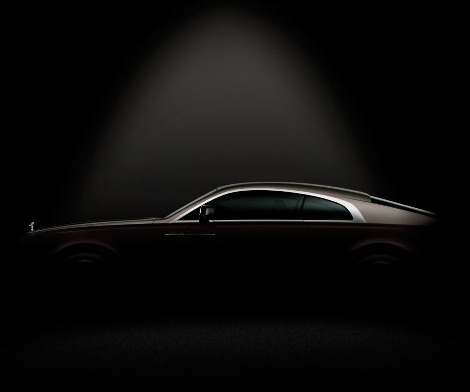 Силуэт Rolls Roys обои