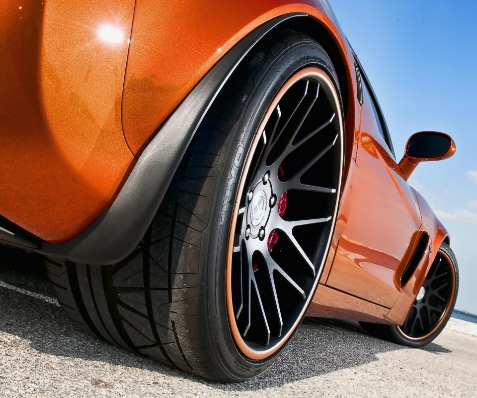 Шевролет корвет z06 обои