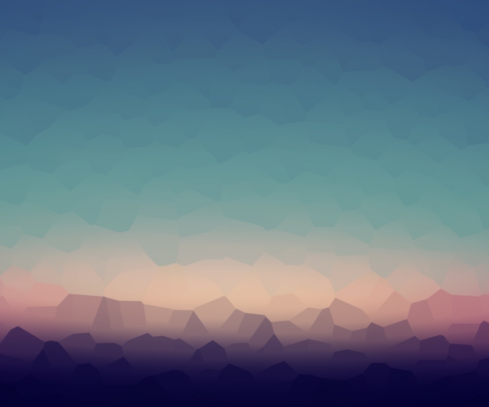 Минималистичный пейзаж обои