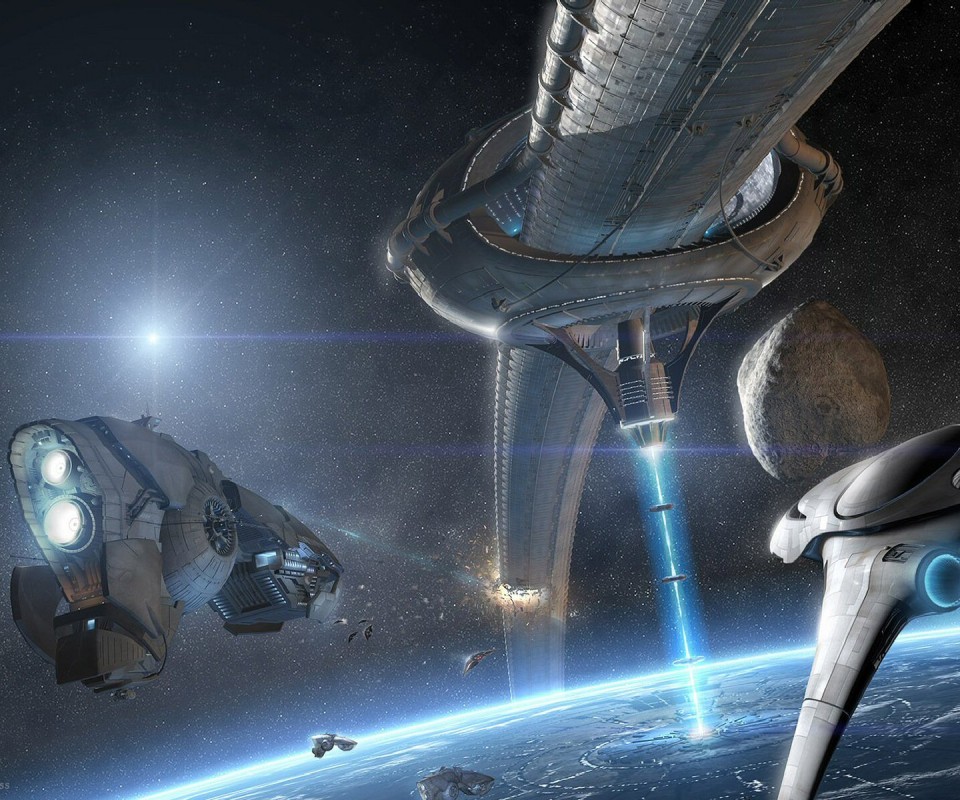 На орбите обои