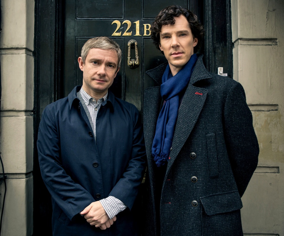 Шерлок и Ватсон обои