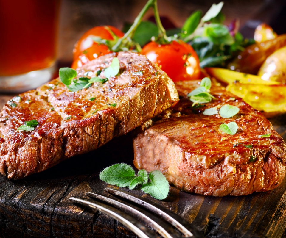 Невероятный стейк обои