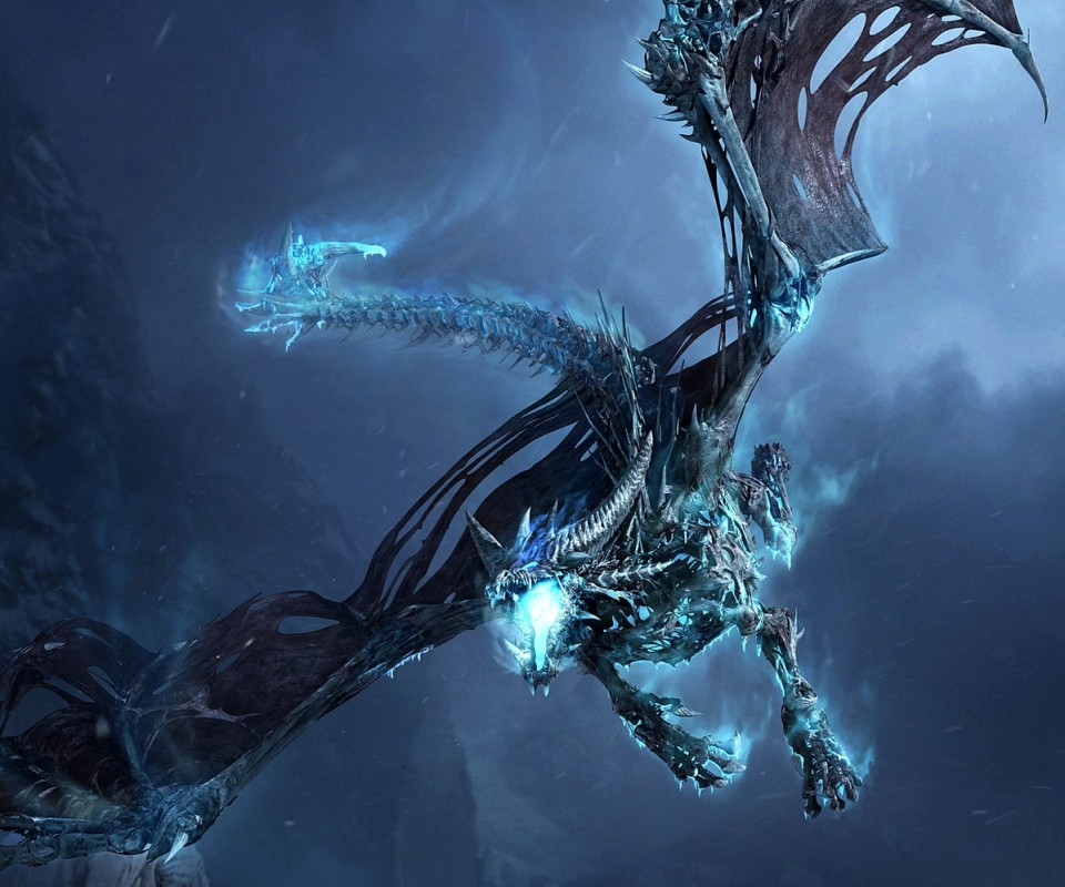 Ледяной дракон обои