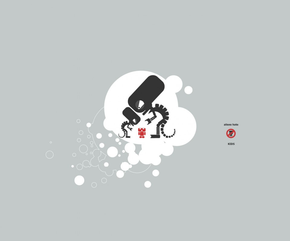 Чужие не любят детей обои