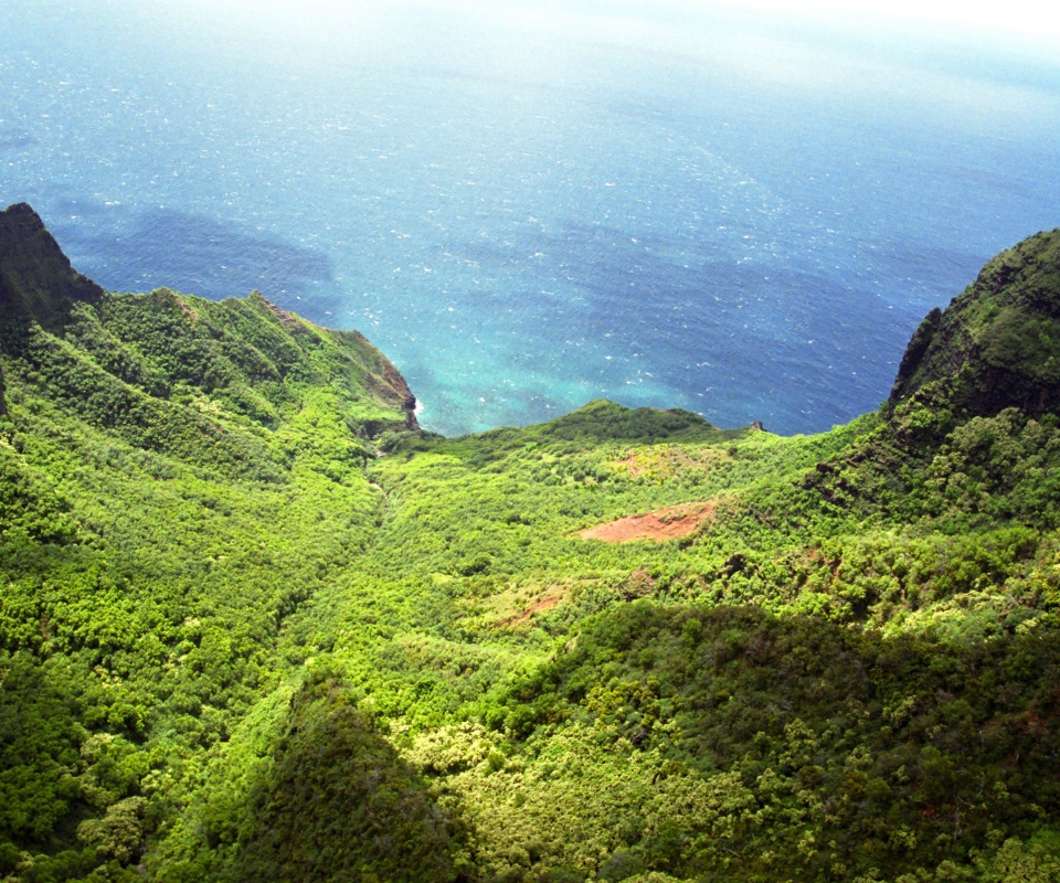 Горный пейзаж обои