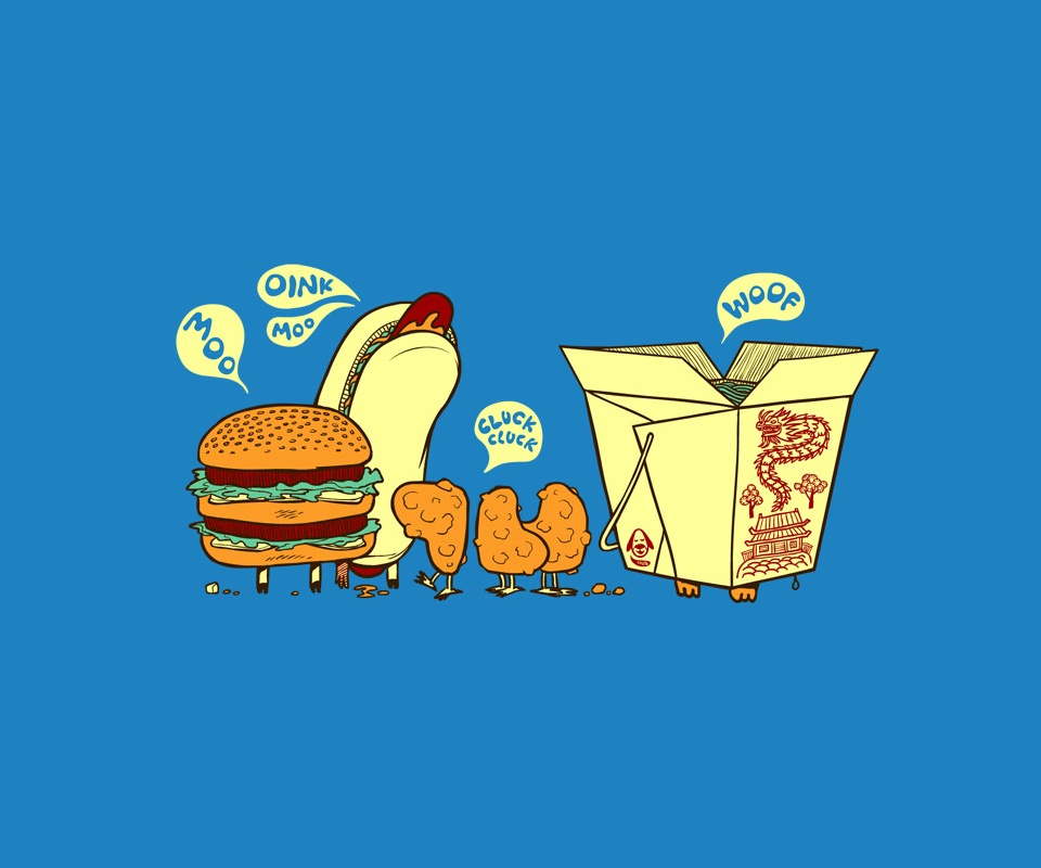 Чем была еда обои