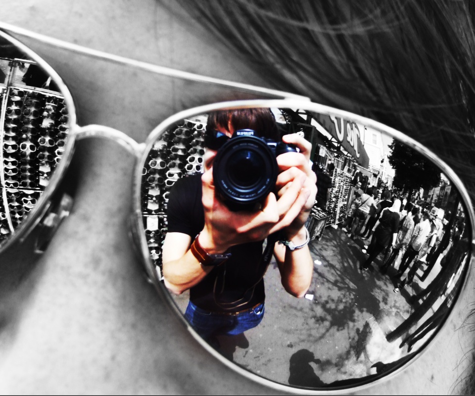 В очках обои