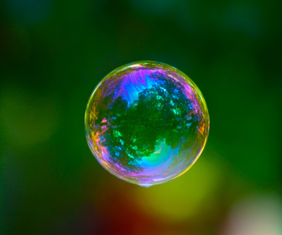 Мыльный пузырь обои