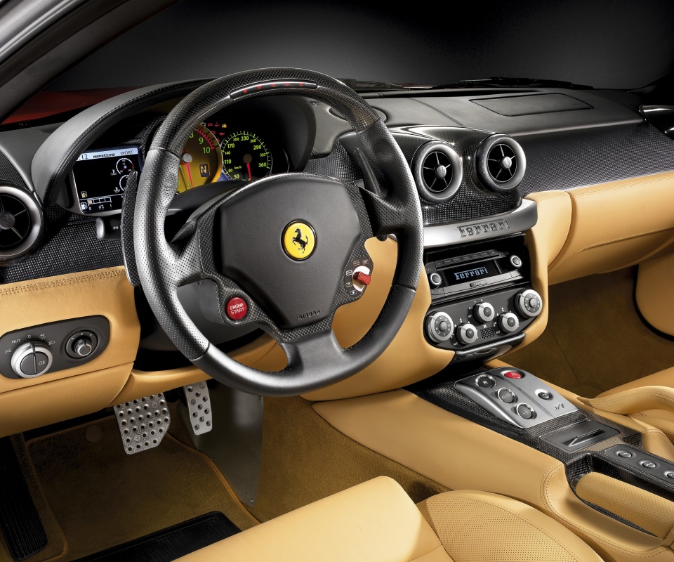 Салон феррари обои