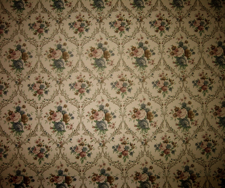 Текстура старых обоев обои