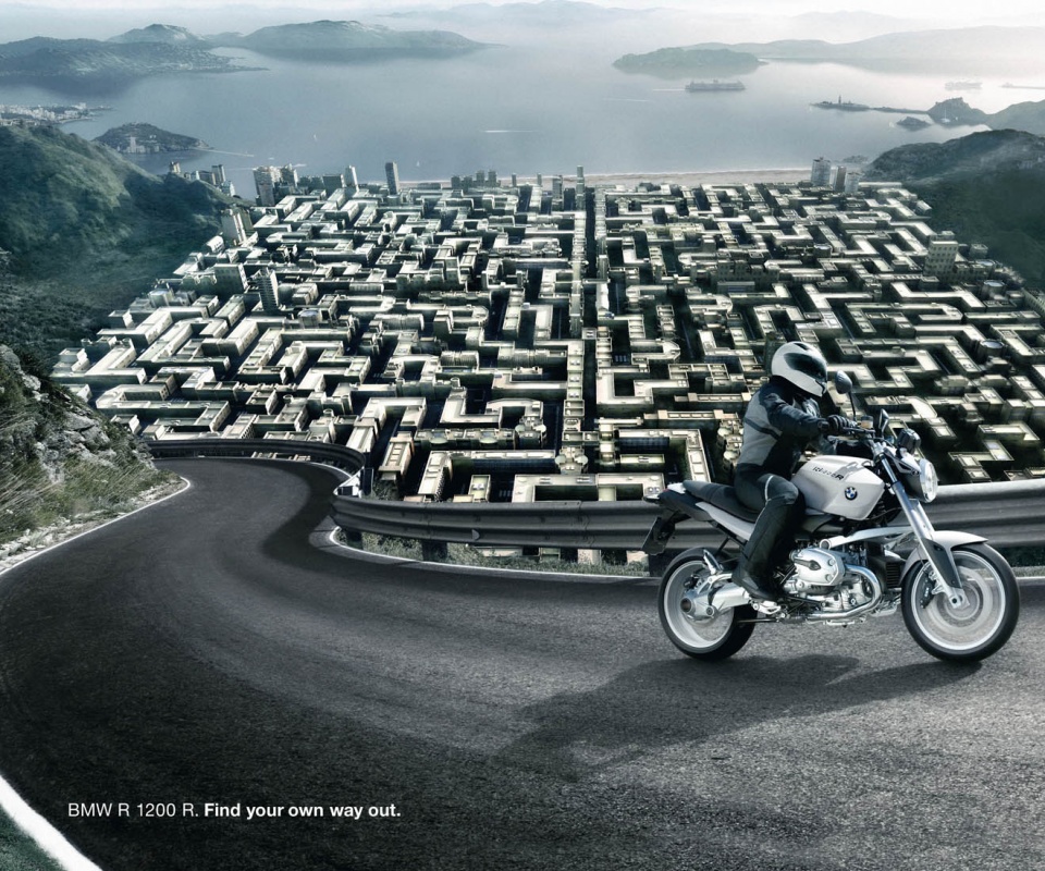 BMW R 1200 R. Найди свой путь наружу. обои