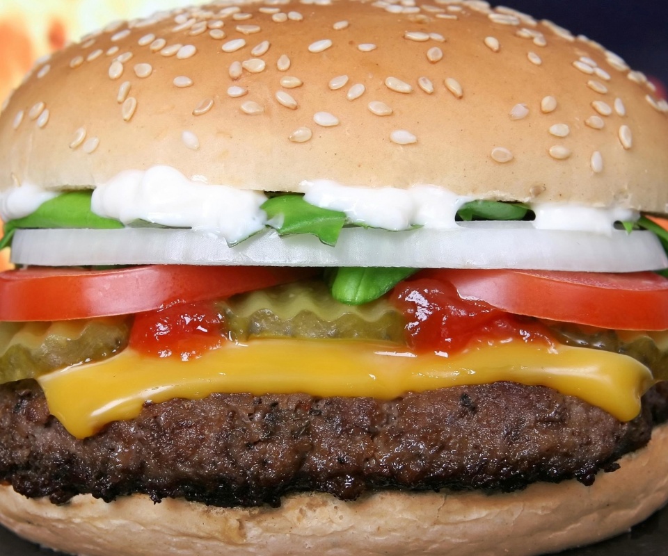 Чизбургер обои