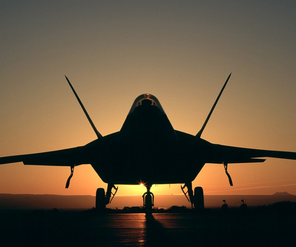 Истребитель F22 обои