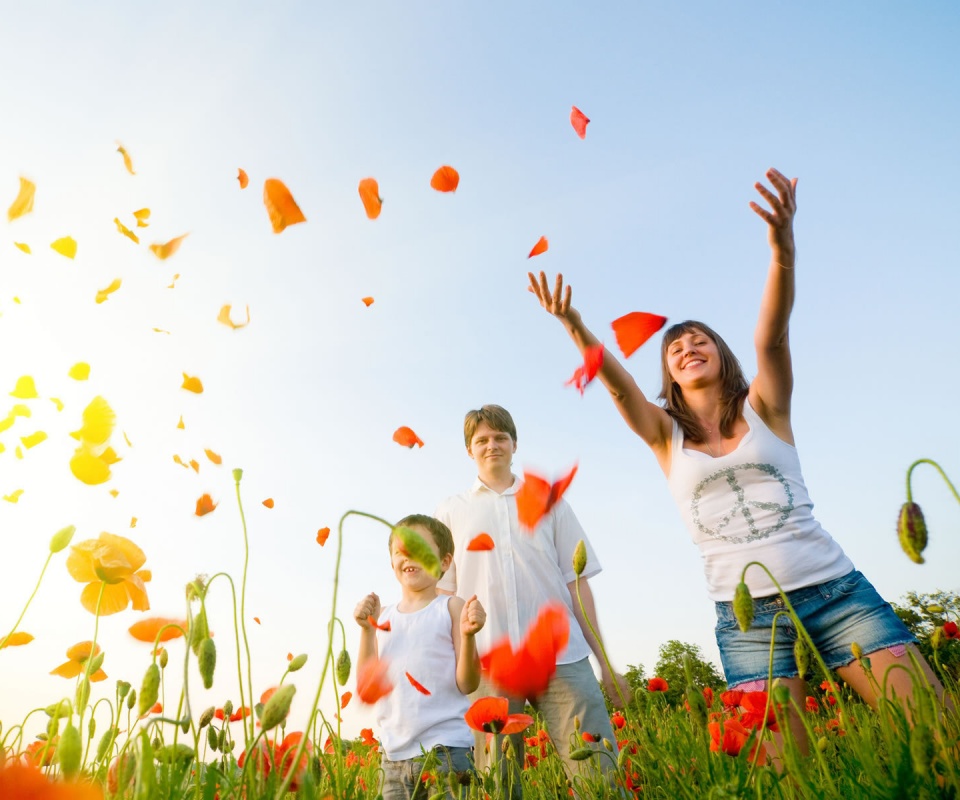 Счастье и радость обои