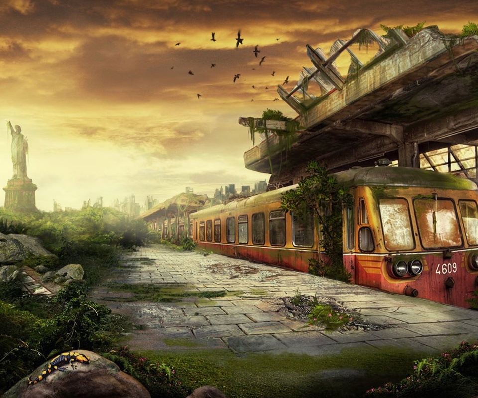 Останки мира обои