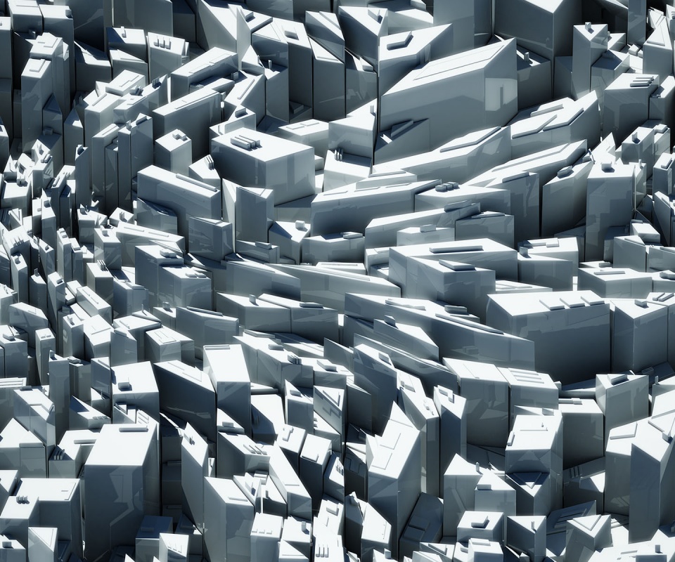 Городская абстракция обои