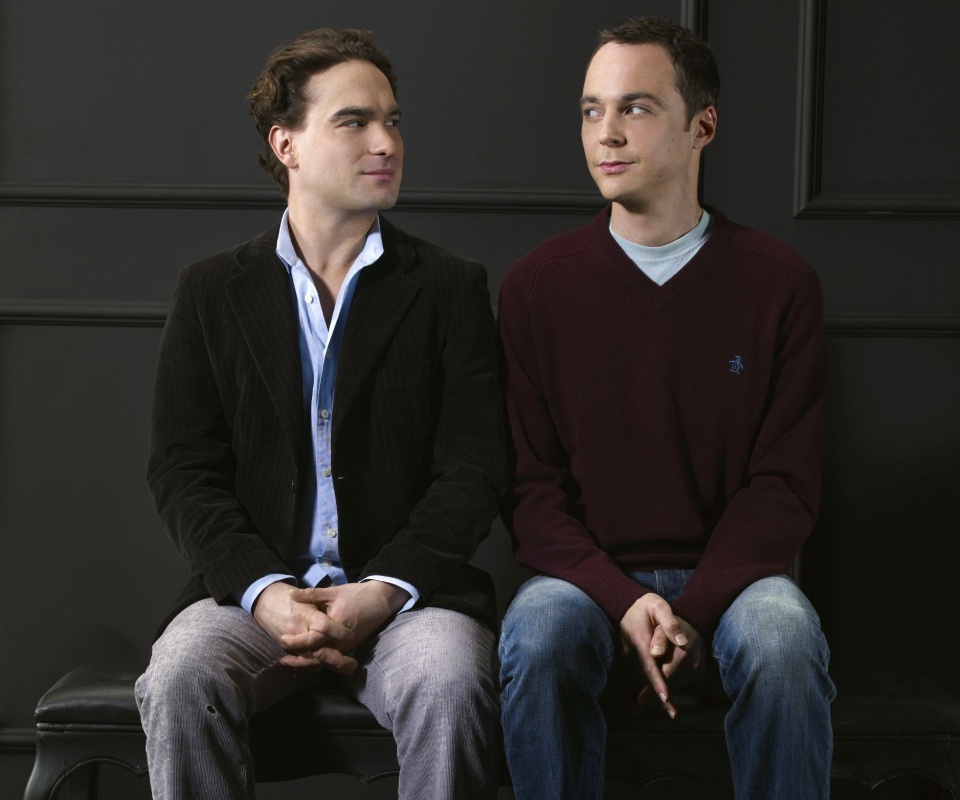 Шелдон Купер и Леонард Хофстедер обои