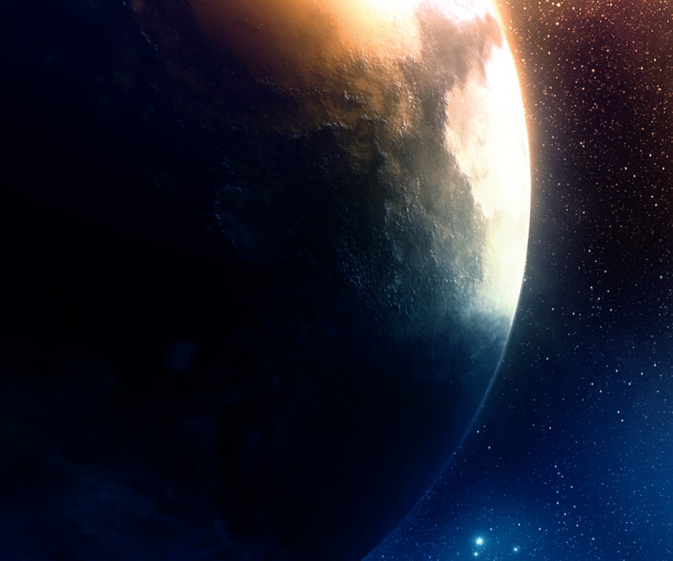 В темном свете обои