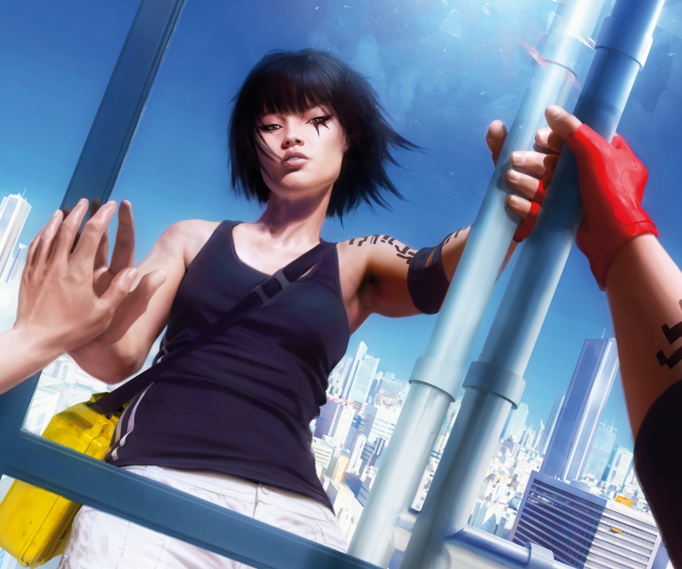Faith из Mirrors Edge обои