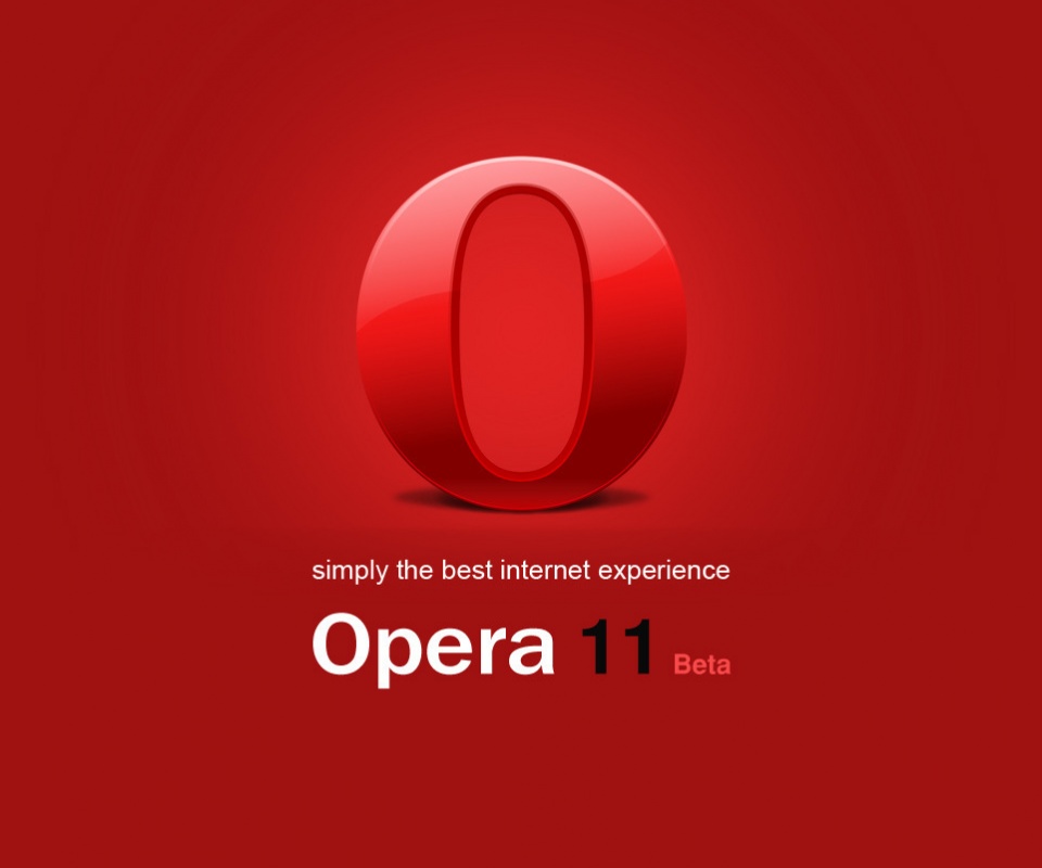 Opera 11 обои