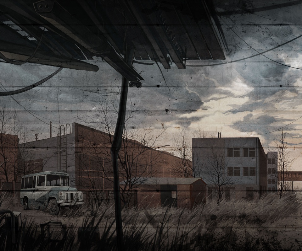 Припять из сталкера обои