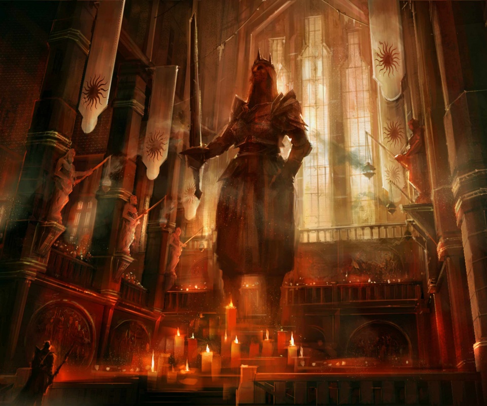 Алтарь из Dragon Age обои