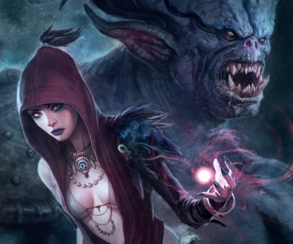 Морриган и порождение тьмы обои