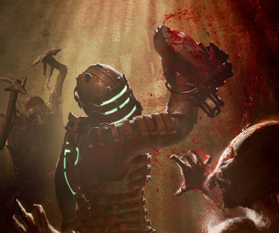 Айзек Кларк выпилил монстра обои