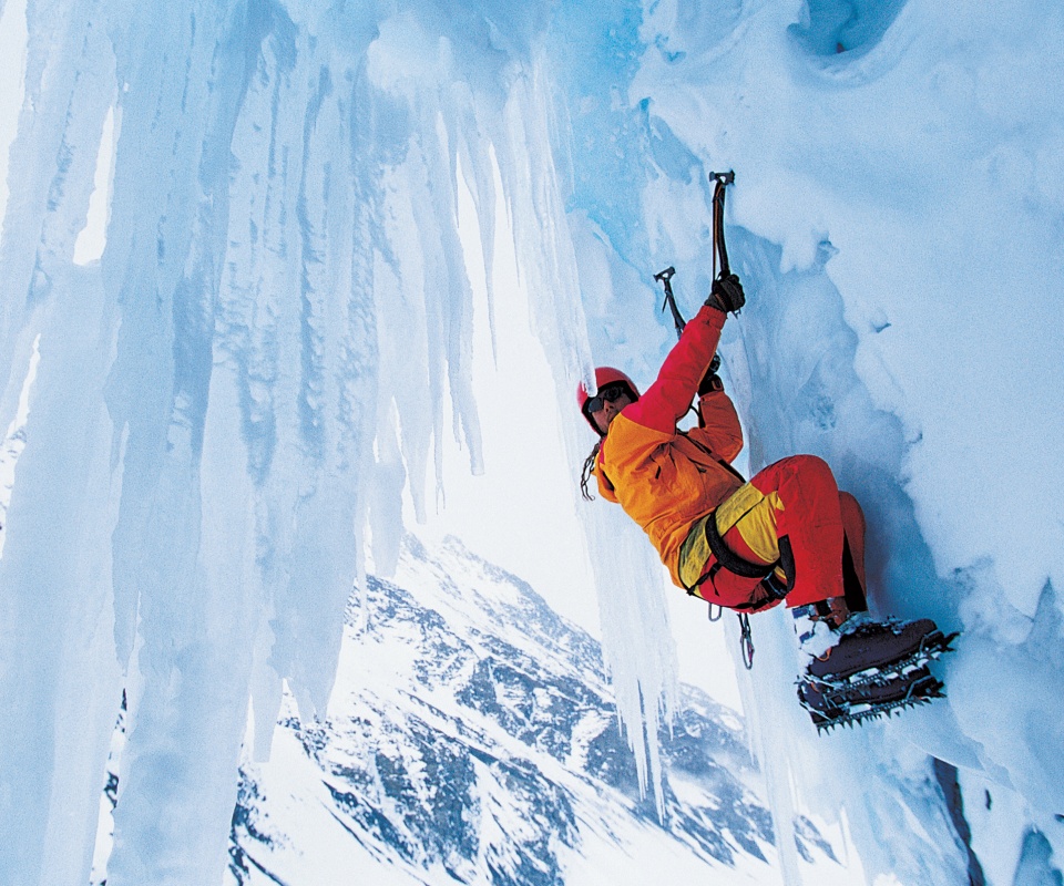 Альпинист обои
