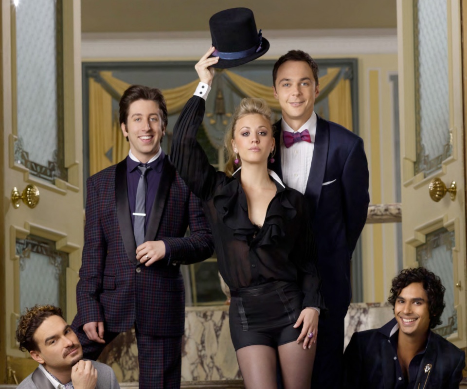 Персонажи теории большого взрыва обои