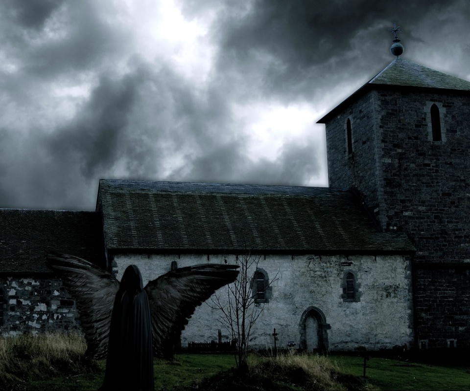 Темный ангел обои