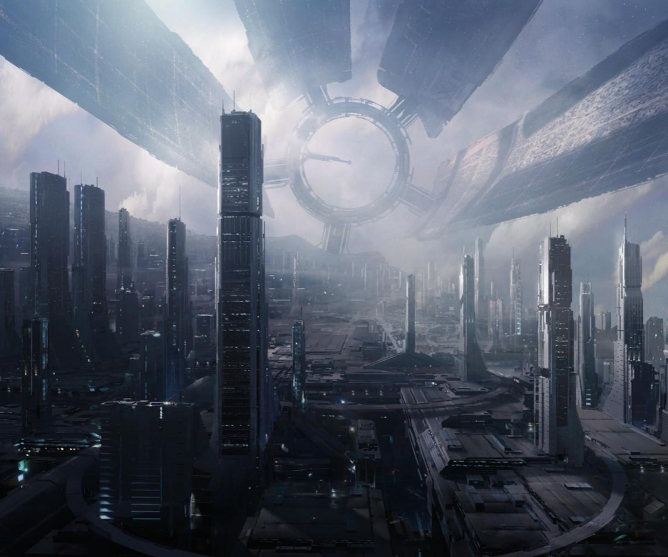 Цитадель из Mass Effect обои