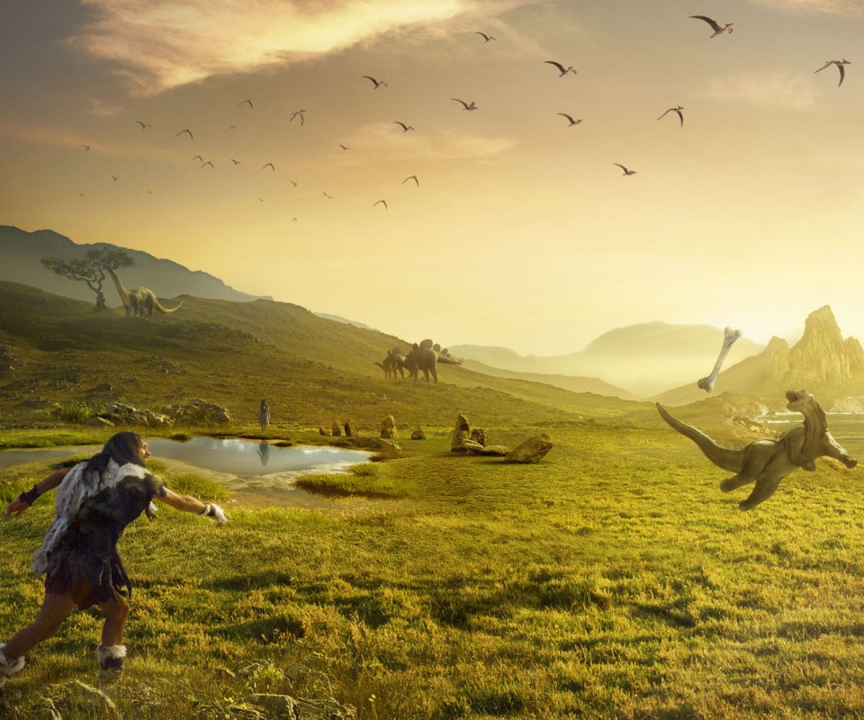 Доисторические игры обои