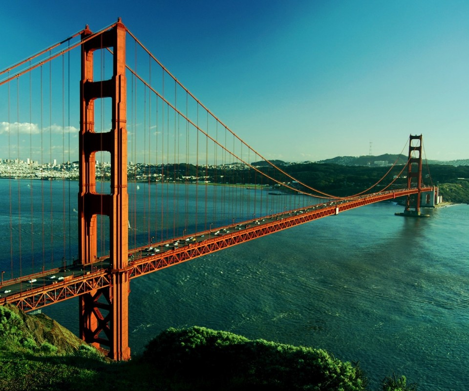 Мост Золотые Ворота обои