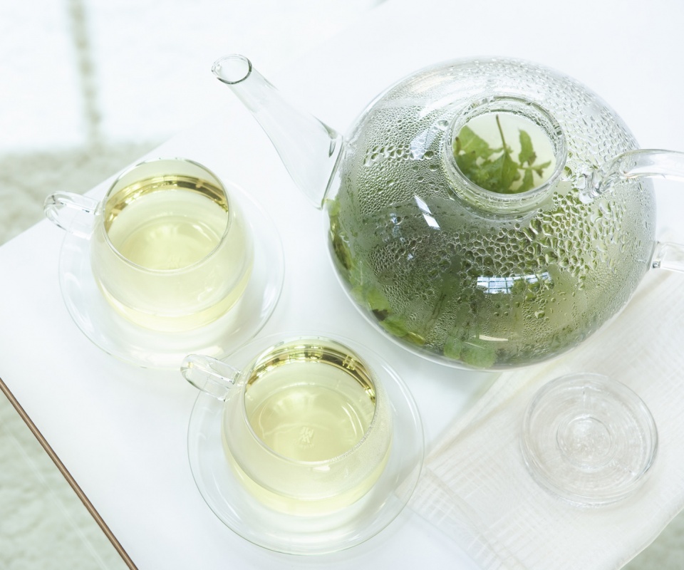 Зеленый чай обои