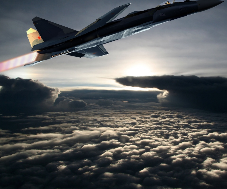 Истребители в небе обои