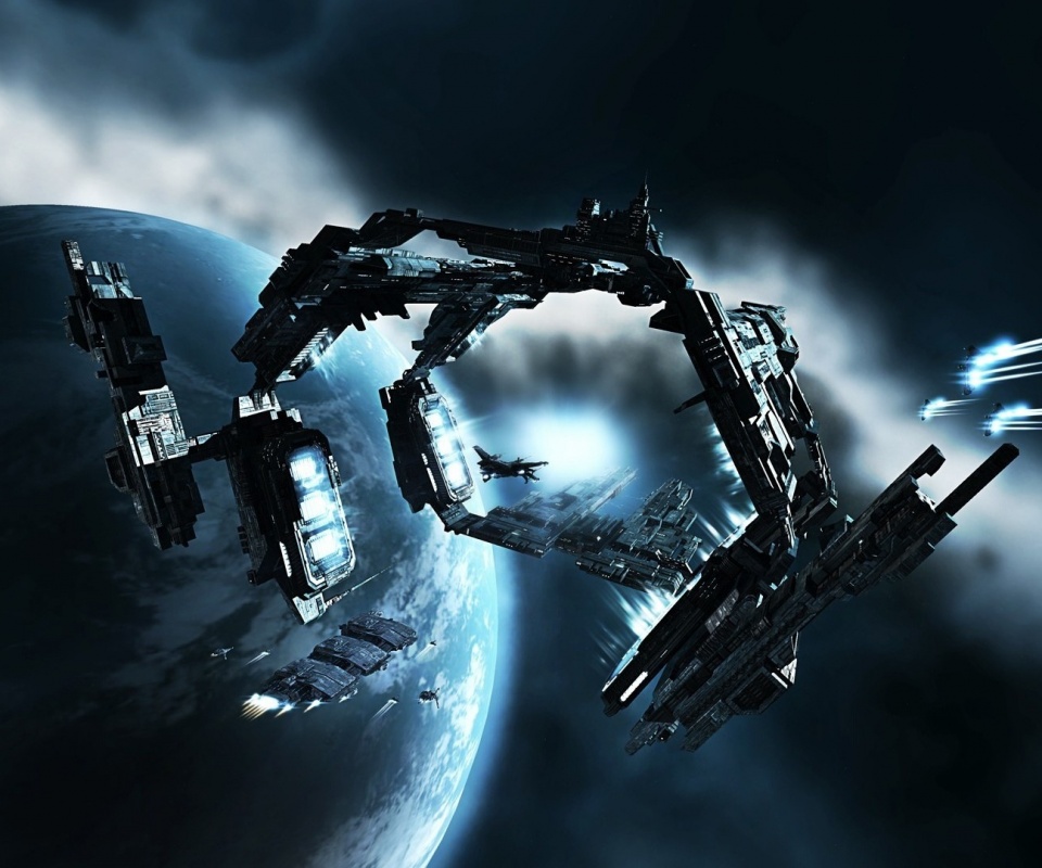 Космический корабль обои