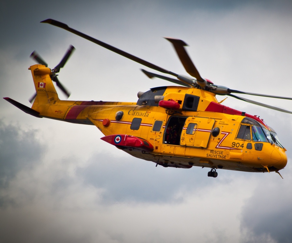 Вертолет спасения обои