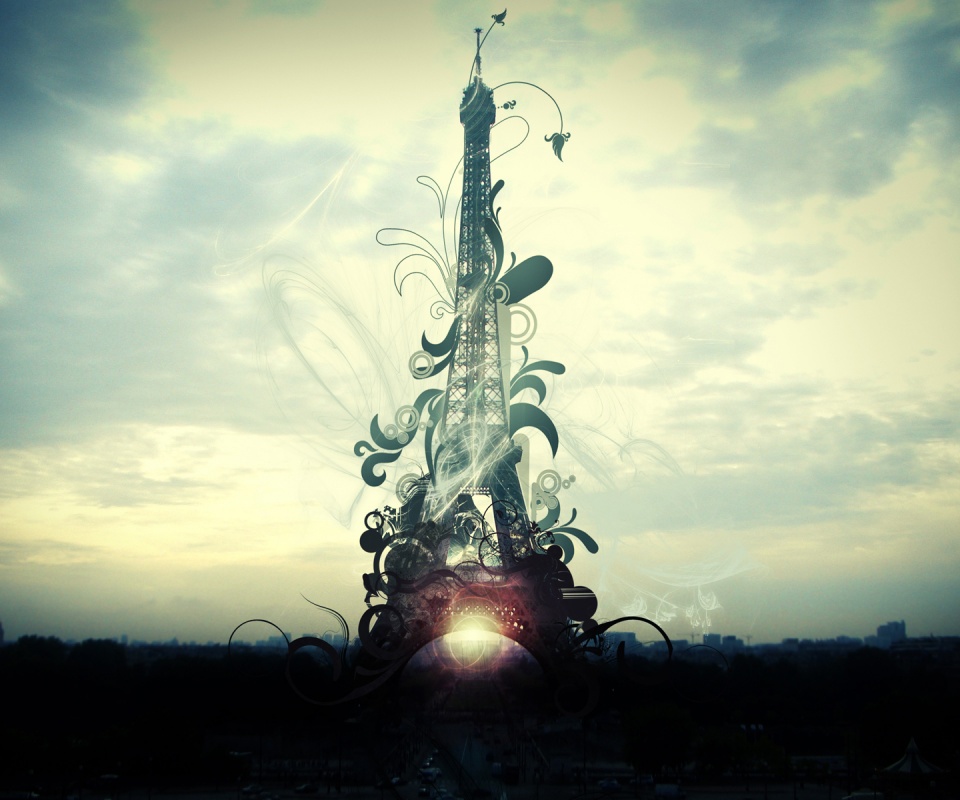 Эйфелева башня обои