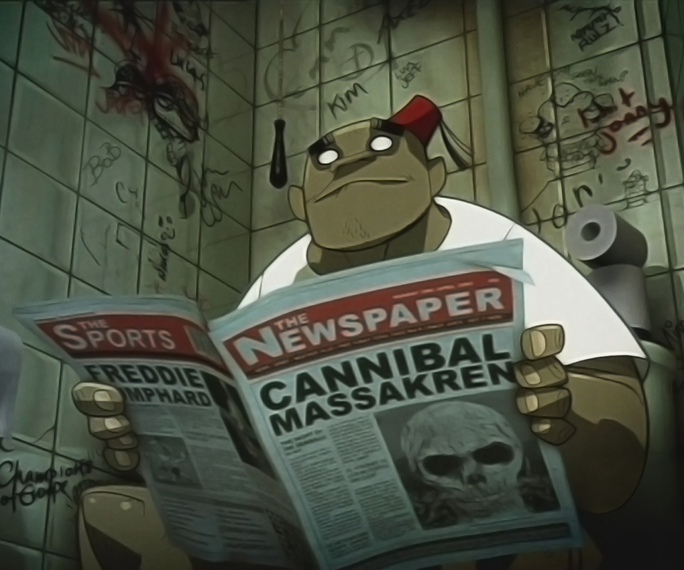 Рассел Хоббс из Gorillaz обои