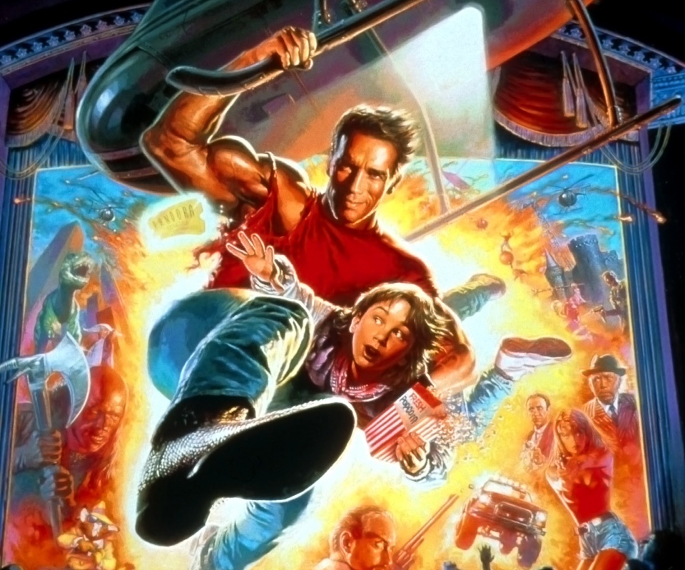 Последний герой боевика обои