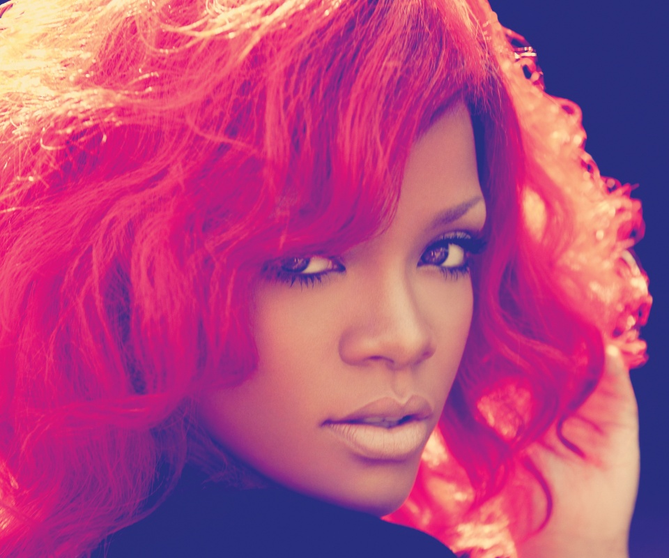 Огненная Рианна обои