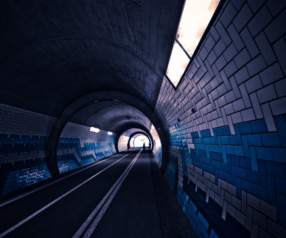 Пешеходный тоннель обои