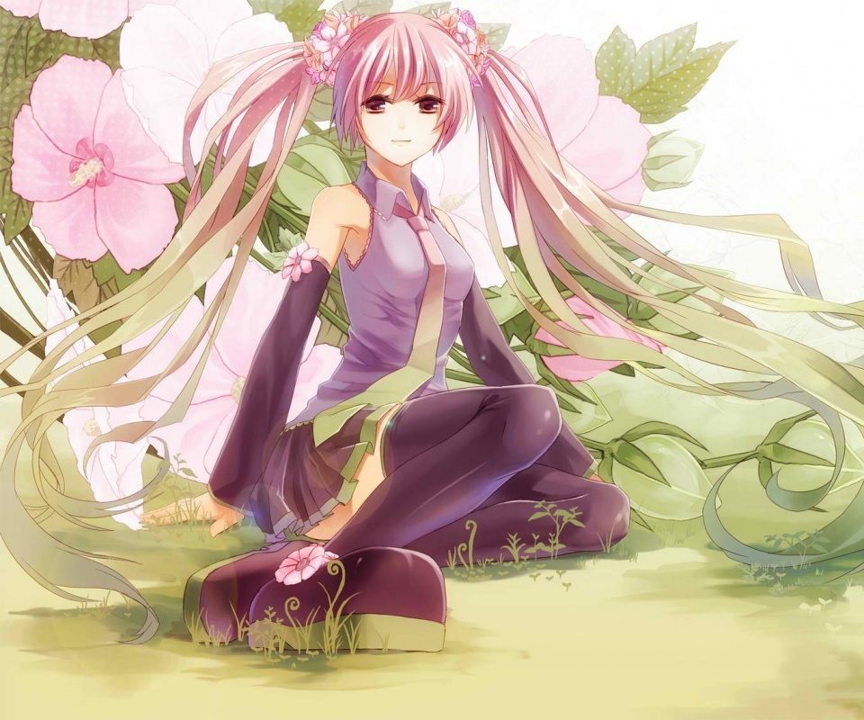 Девушка с красивыми волосами обои