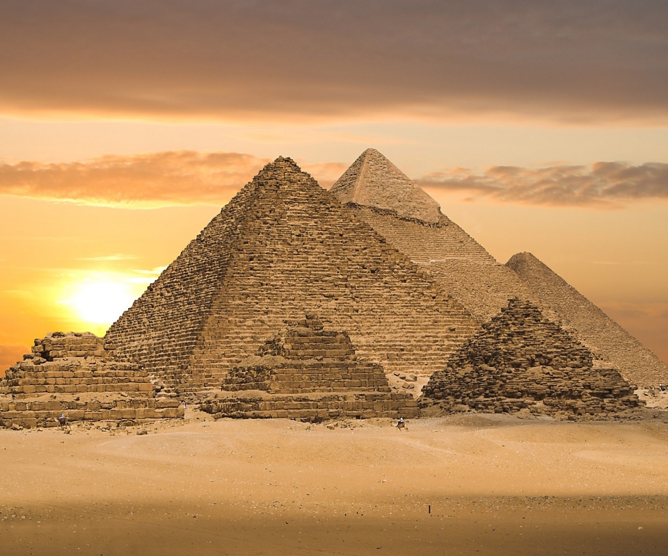 Великие пирамиды в Гизе обои