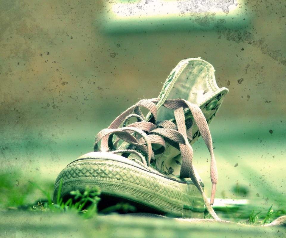 Старый ботинок обои