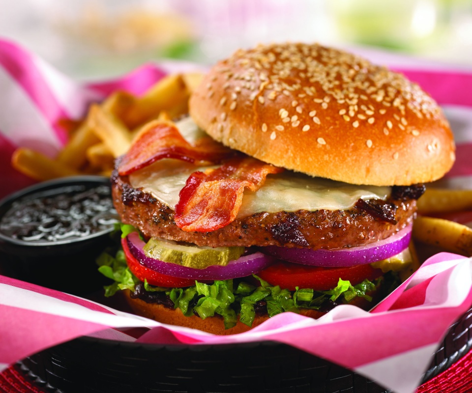 Вкусный сэндвич обои