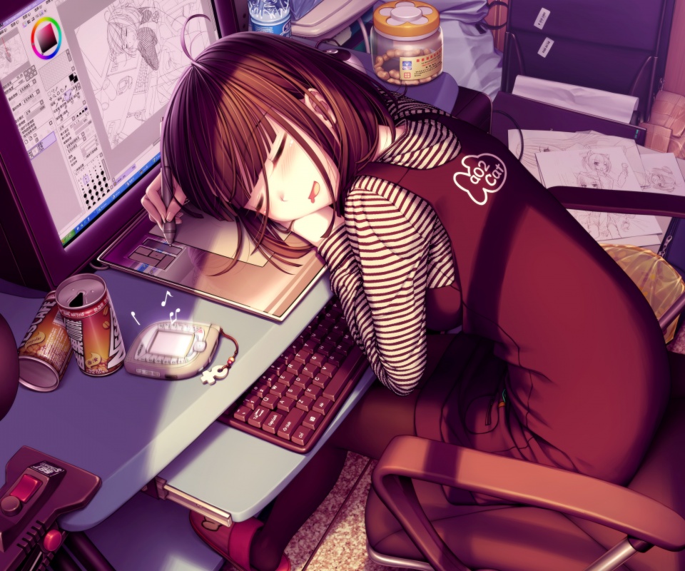 Нарисовать самого себя обои